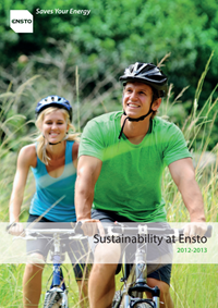 Ensto Sustainability Report 2012-2013
