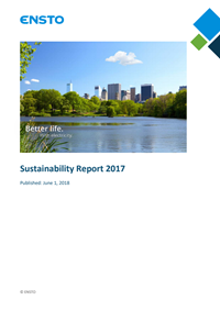 Ensto Sustainability Report 2017