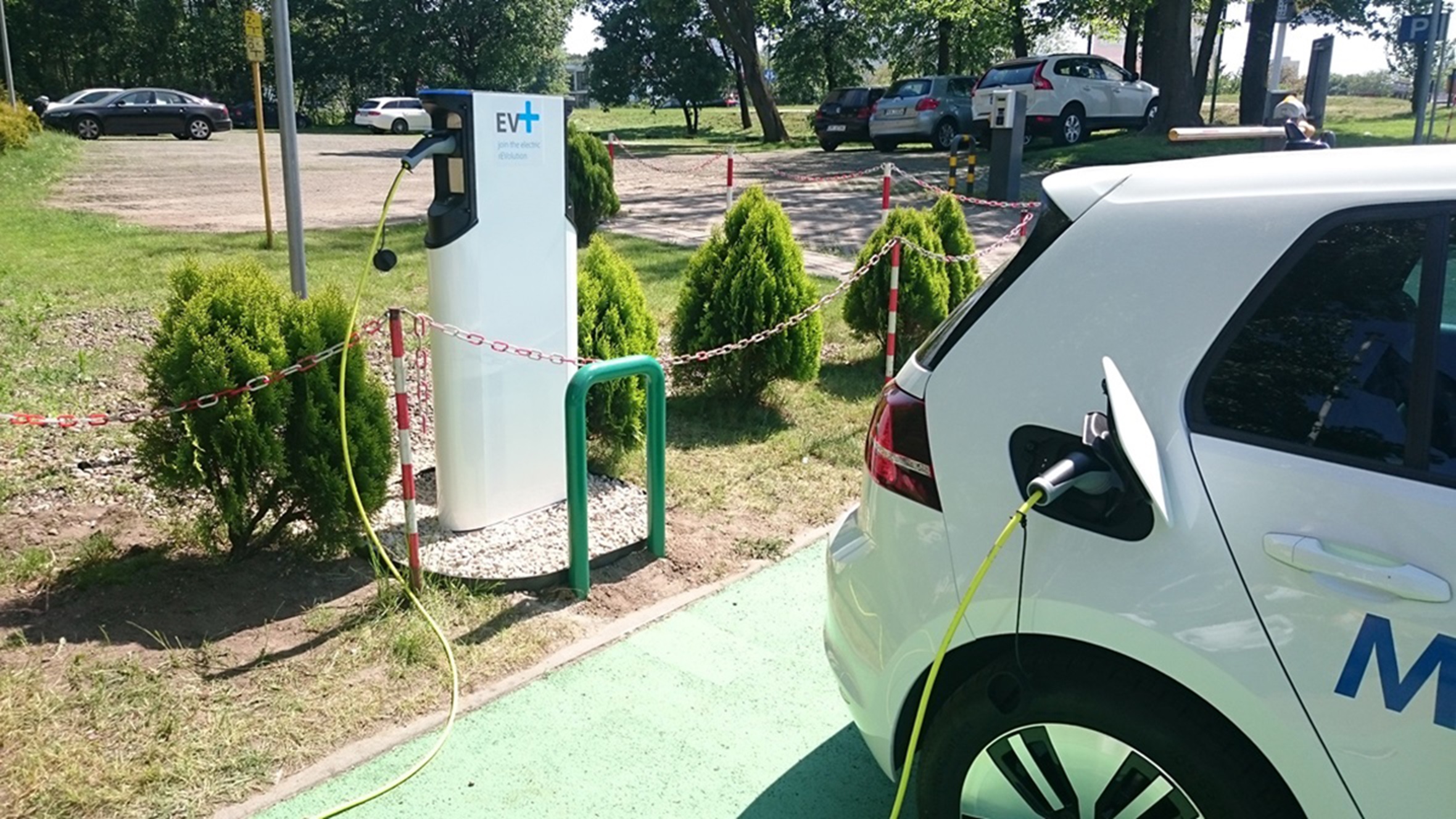 Electric vehicle charging in Poland Ensto